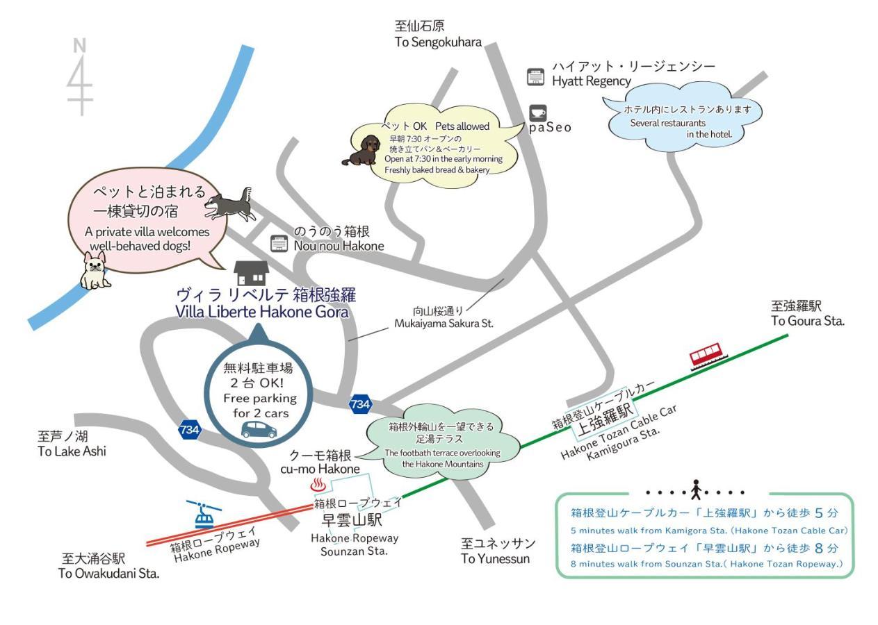 Villa Liberte Hakone Gora Экстерьер фото